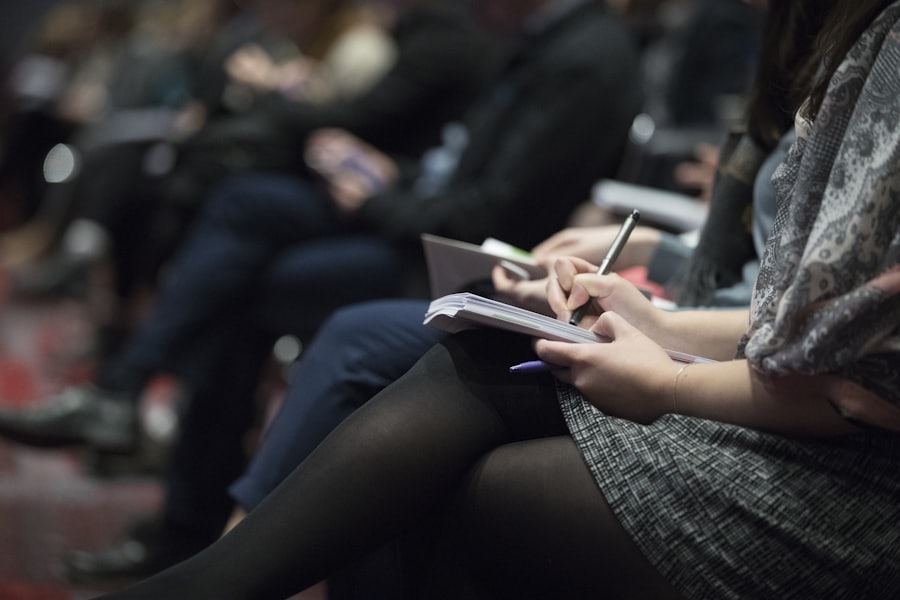 Delegates at a workshop